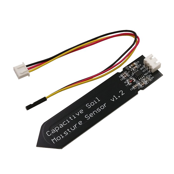 custom 1Pcs 12V soil moisture sensor relay soil module no water below humidity start automatic watering system soil sensor