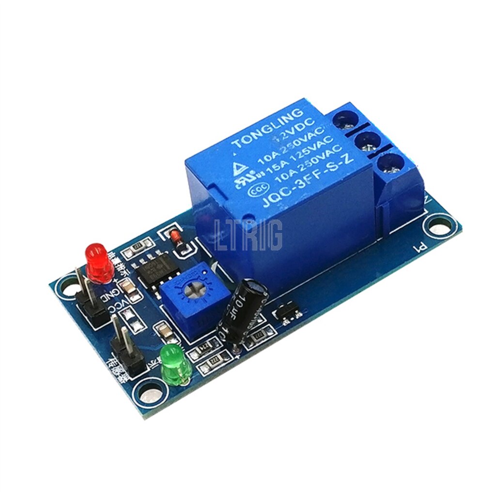 custom 1Pcs 12V soil moisture sensor relay soil module no water below humidity start automatic watering system soil sensor