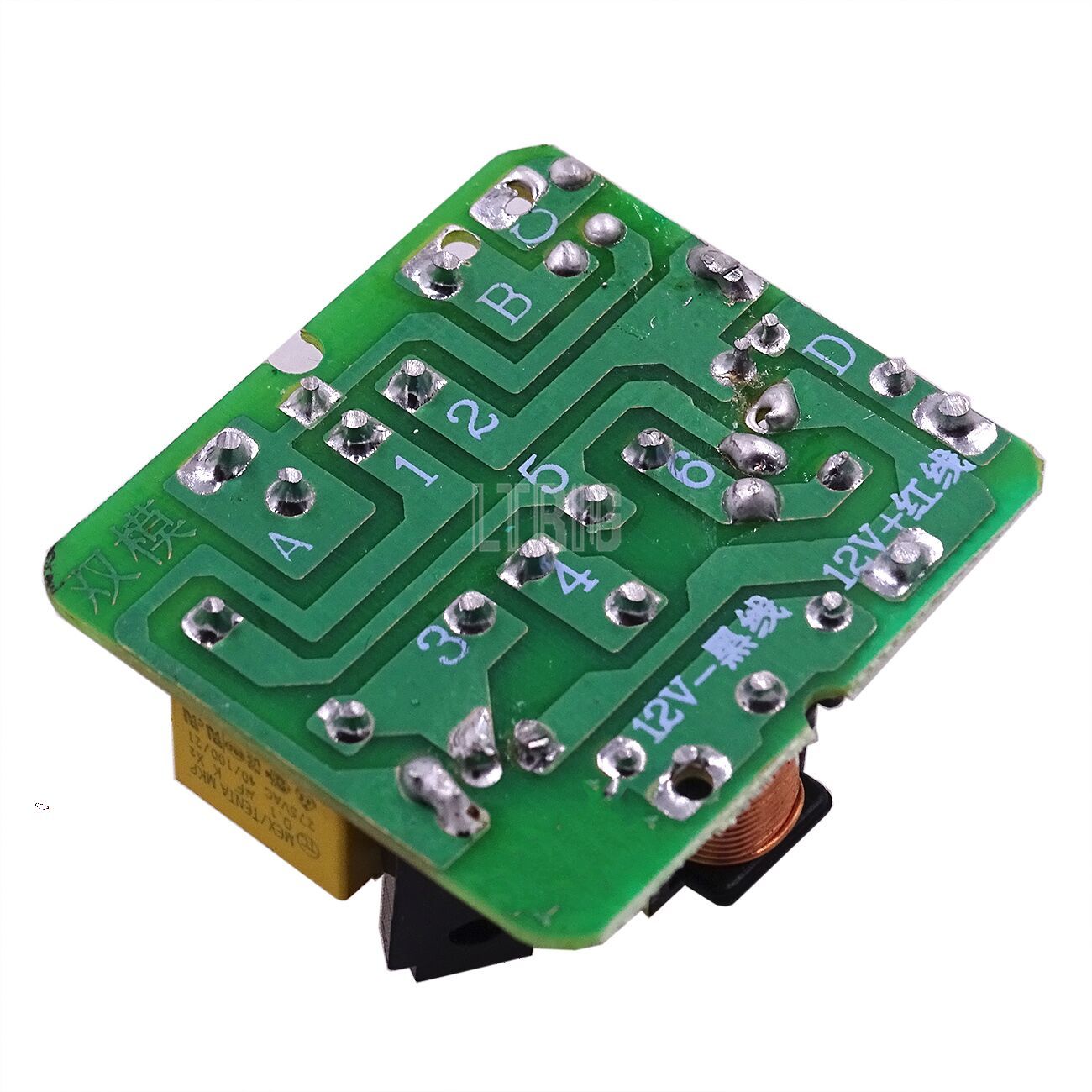 custom 1Pcs 12V to 220V increase inverter module  40W DC-AC dual channel inverter converter power regulator module