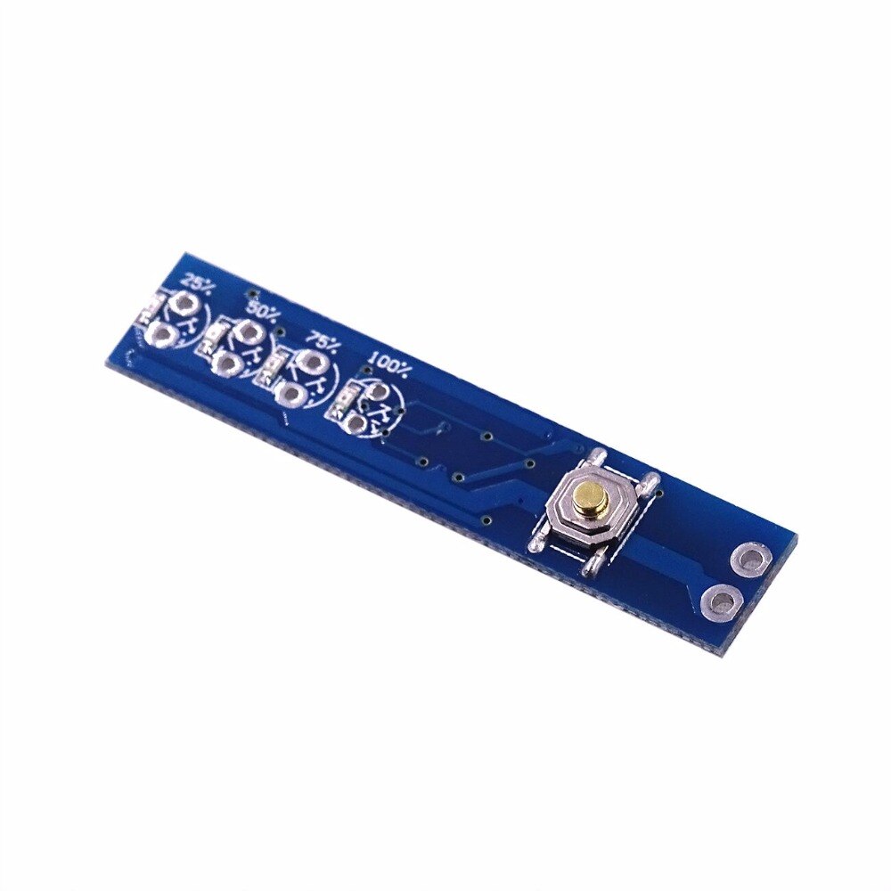 custom 1Pcs 1S 2S 3S 4S 18650 Battery Power Indicator 3.7V-16.8V Power Indicator Panel Polymer Power Display