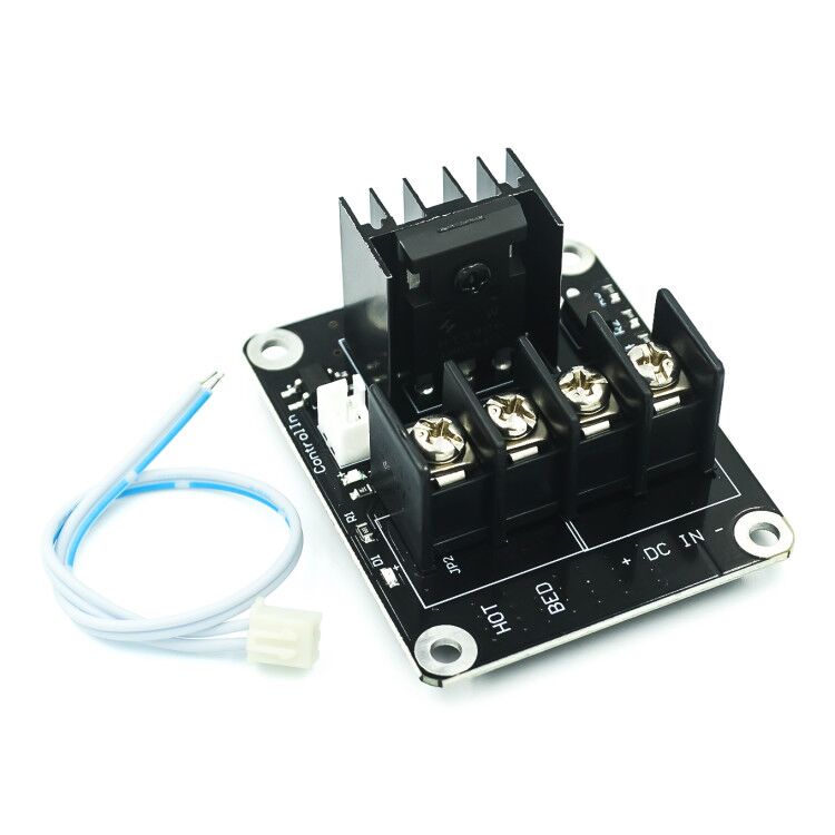 custom 1Pcs 3D Printer Heated Bed Power Module High Current 25A 30A MOSFET Upgrade RAMPS 1.4