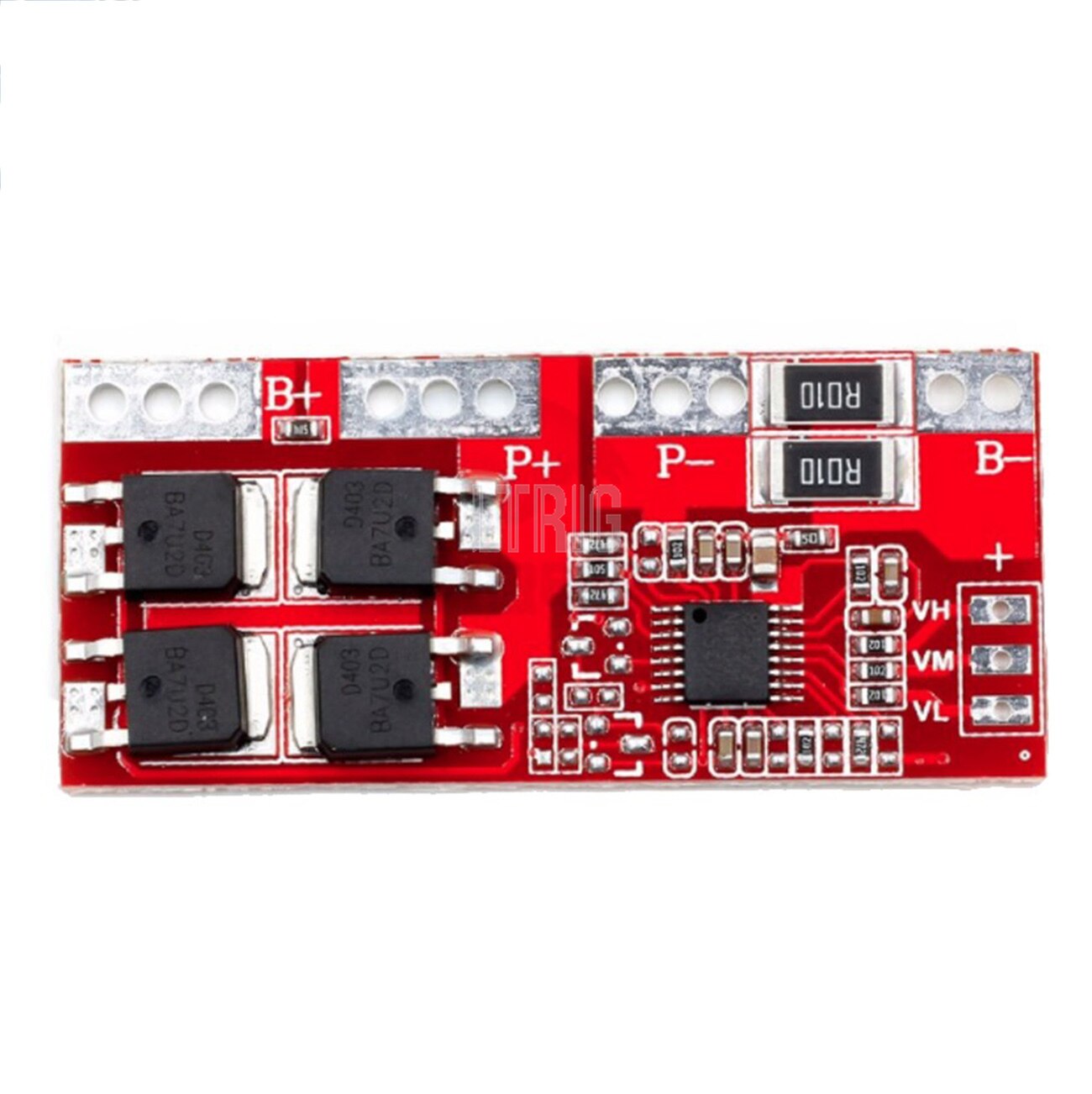 custom 1Pcs 3S/ 4S 30A High Current Li-ion Battery 18650 Charger Protection Board 14.4V 14.8V 16.8V Overcharge
