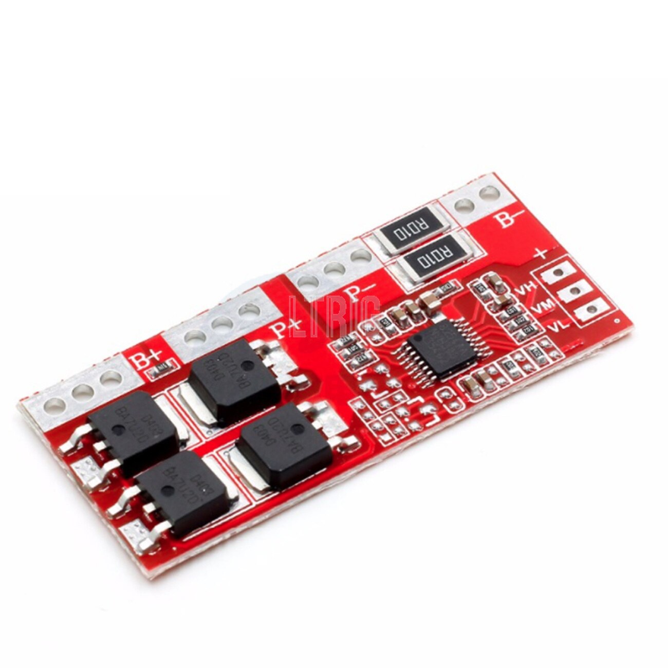 custom 1Pcs 3S/ 4S 30A High Current Li-ion Battery 18650 Charger Protection Board 14.4V 14.8V 16.8V Overcharge