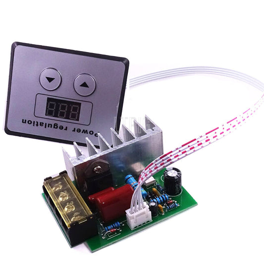 custom 1Pcs 4000W CNC silicon power electronic voltage regulator dimming speed and temperature regulation