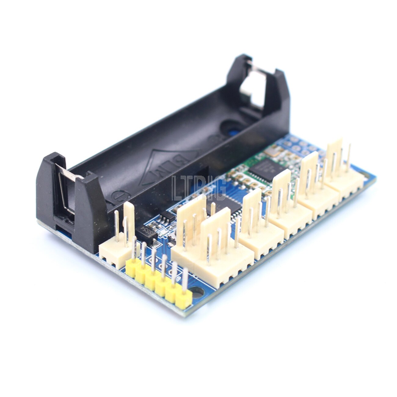 custom 1Pcs 433Mhz/ 868Mhz/915Mhz LoRa Radio Node v1.0 ATmega328P RFM98 3.7V 14500 Battery Holder DIY Kit Wireless Module