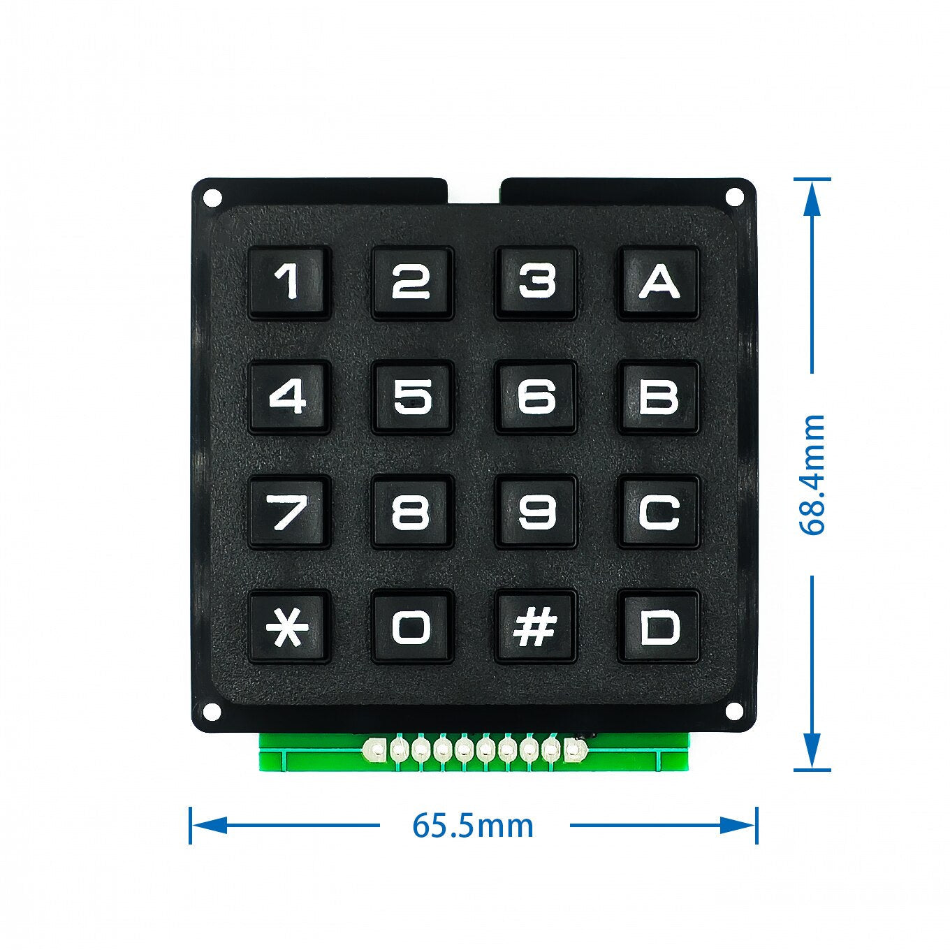 custom 1Pcs 4x4 3X4 Matrix Array 16 Keys 4*4 3*4 Switch Keypad Keyboard Module for Arduino