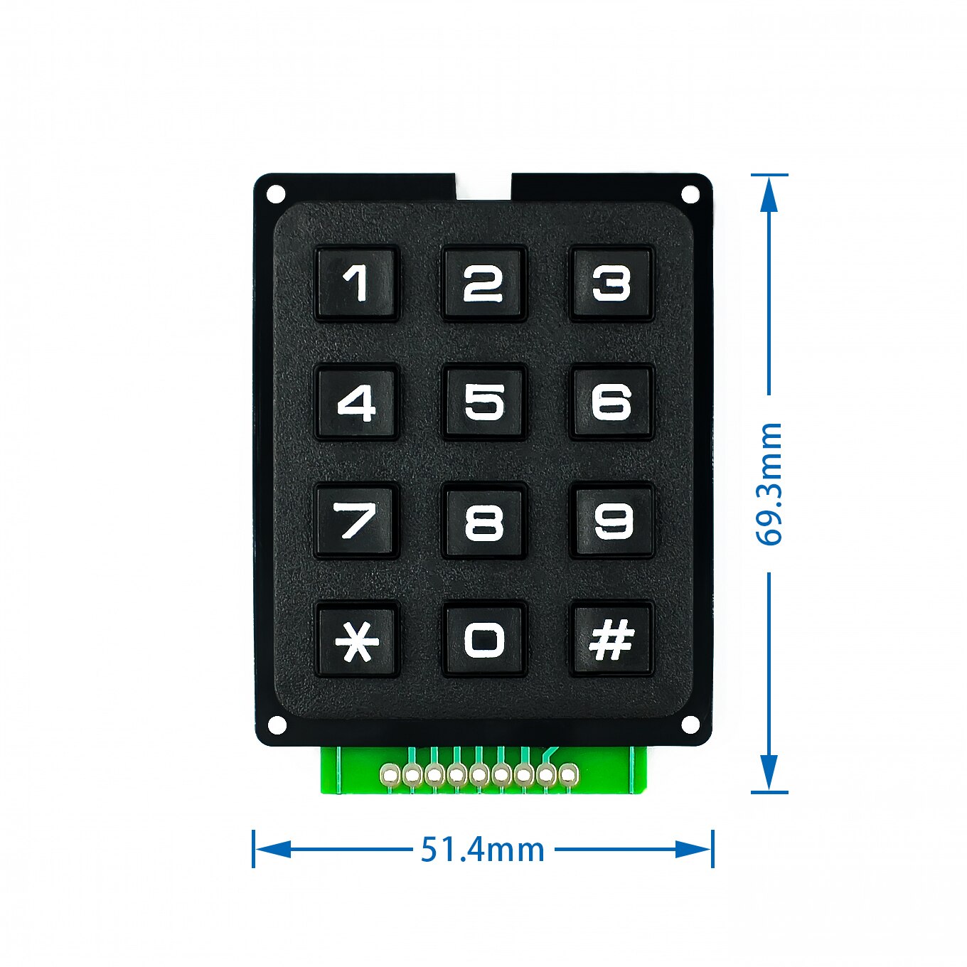 custom 1Pcs 4x4 3X4 Matrix Array 16 Keys 4*4 3*4 Switch Keypad Keyboard Module for Arduino