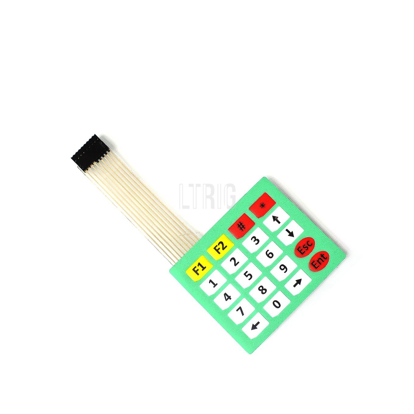 custom 1Pcs 4x5 Matrix Array 20 Key Membrane Switch Keypad Keyboard 4*5 Keys for Arduino NEW