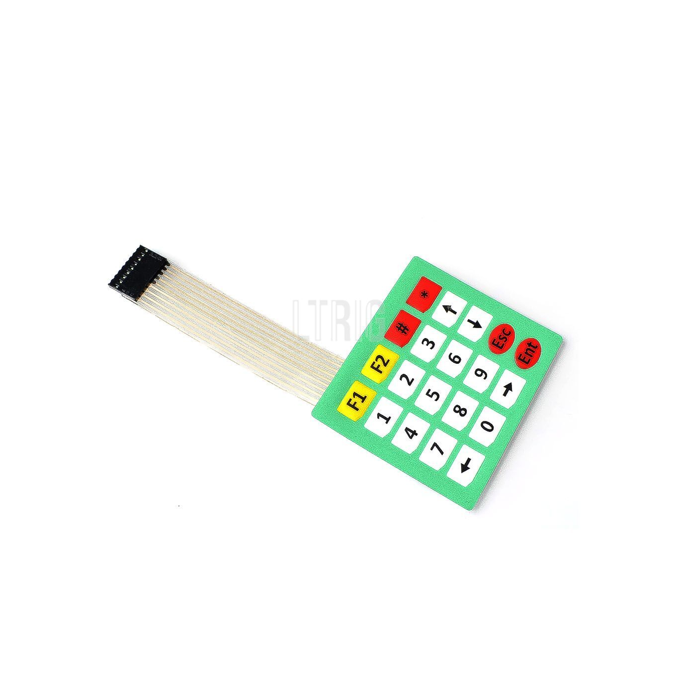 custom 1Pcs 4x5 Matrix Array 20 Key Membrane Switch Keypad Keyboard 4*5 Keys for Arduino NEW