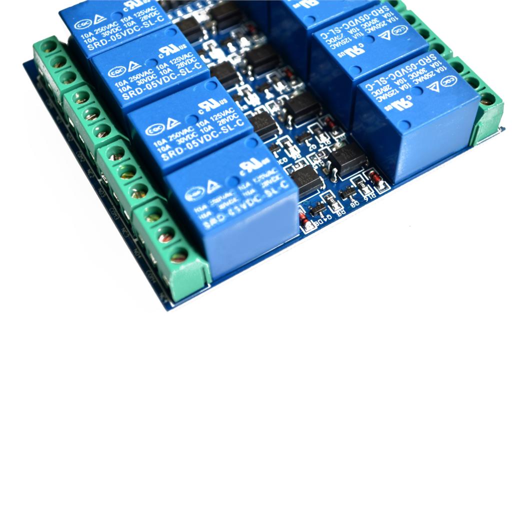 custom 1Pcs 5V 10A 8 Channel Relay Module forArduino