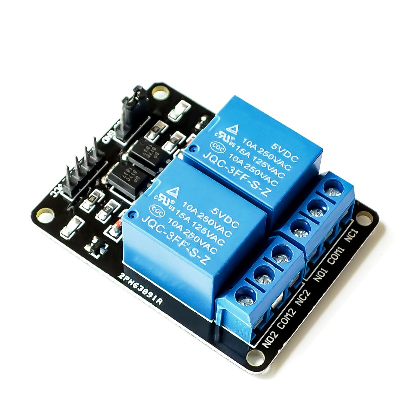 custom 1Pcs 5V 2-Channel Relay Module Shield for Ardui ARM PIC AVR DSP Electronic 5V 2 Channel Relay Module