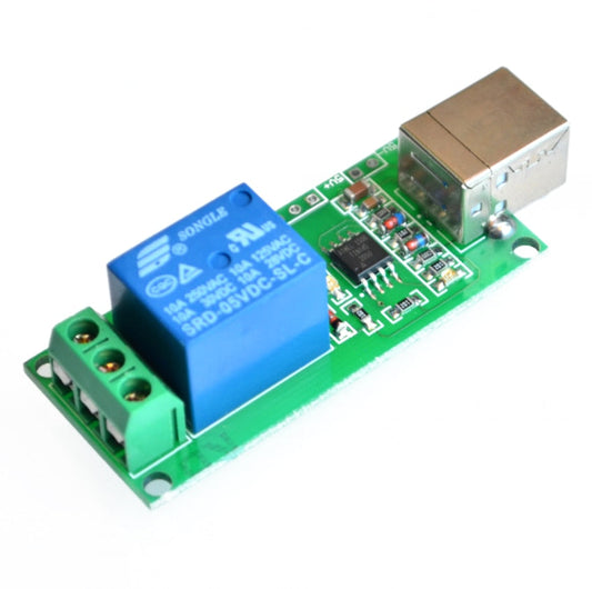 custom 1Pcs 5V USB Relay 1 Channel Programmable Computer Control For Smart Home