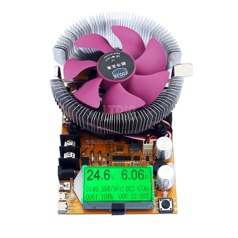 custom 1Pcs 8 in 1 150w usb digital meter battery capacity tester adjustable voltmeter constant current charger