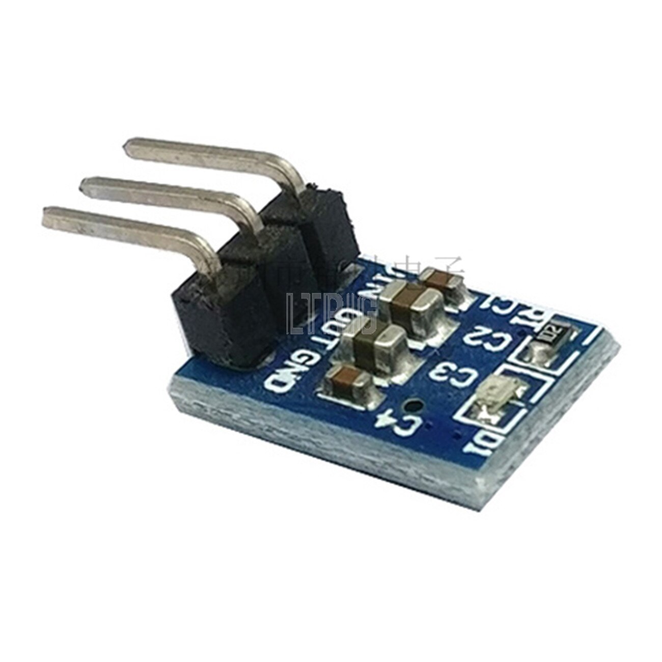 custom 1Pcs Alta Qualidade1pcs  AMS1117  3.3V Para DC-DC Step-Down Power Supply Module  800MA