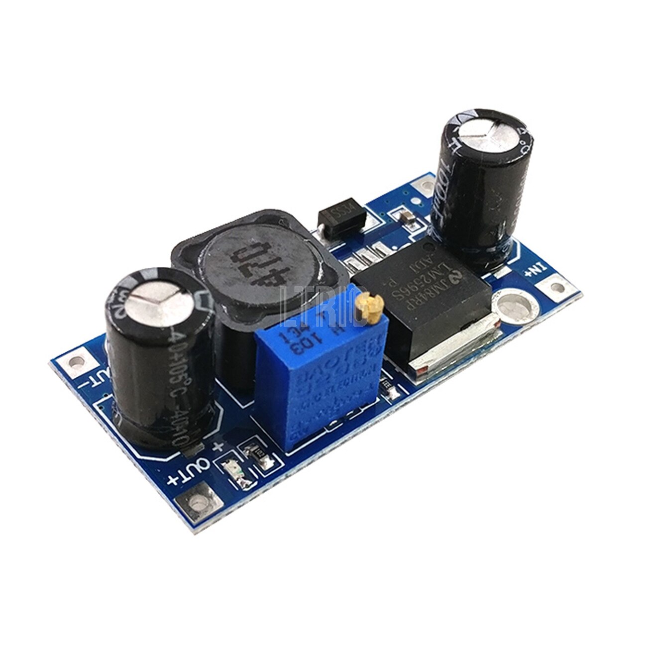 custom 1Pcs Batch LM2596S LM2596 DC-DC Stepping Module 5V / 12V / 24V Adjustable Regulator 3A Power Module