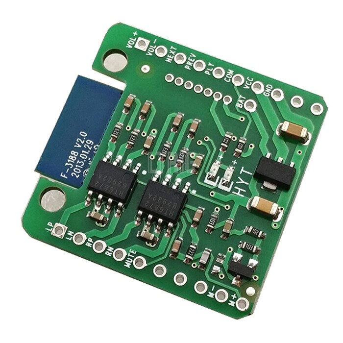 custom 1Pcs Bluetooth 4.0 CSR8645 Amplifier Board 5W+5W APT-X Stereo Receiver Amp Module