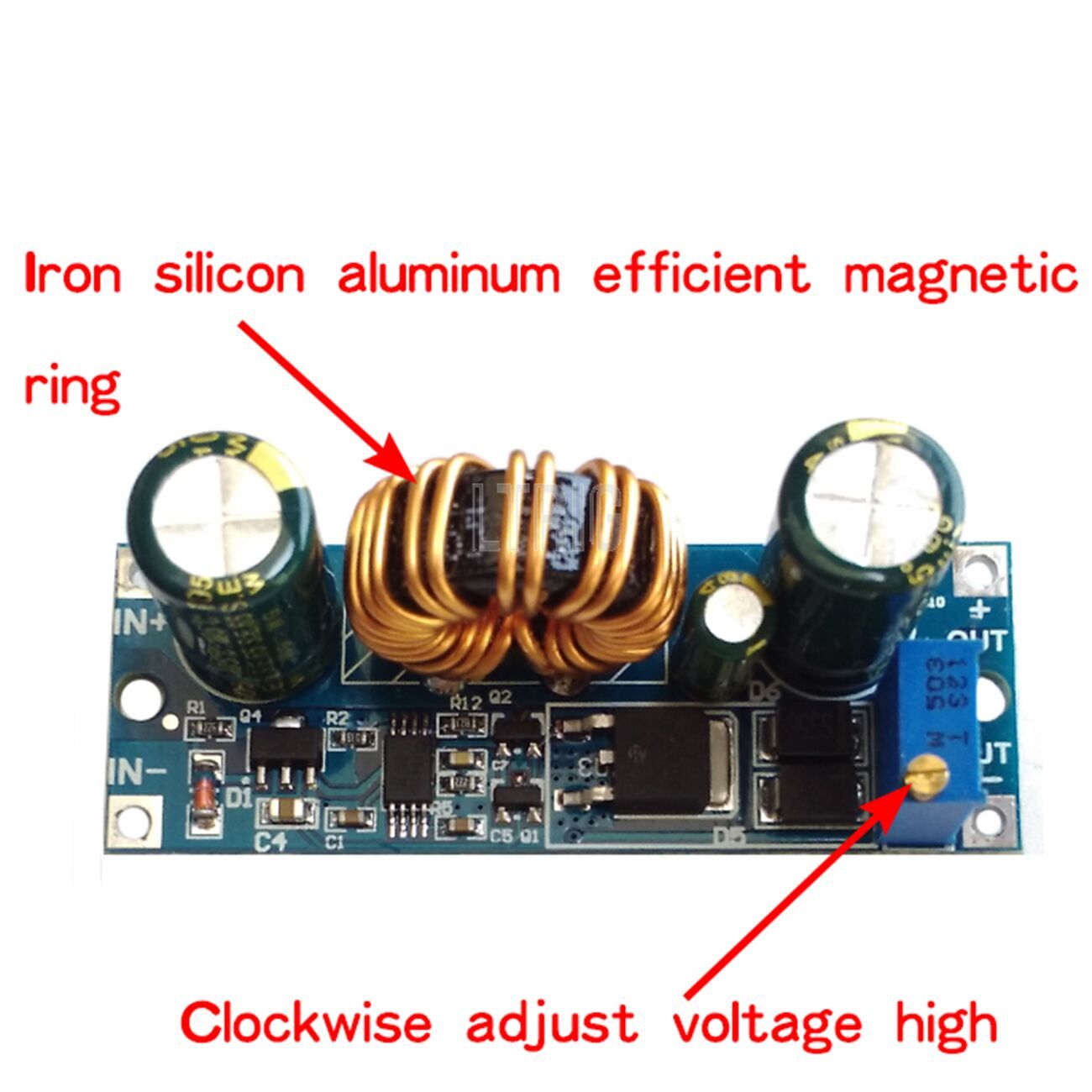 custom 1Pcs CFsunbird Automatic Step-up and Down Power Supply Module Power Supply Buck Voltage Regulator 5.5-30V