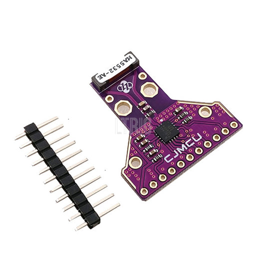 custom 1Pcs CJ-3935 AS3935 digital lighting sensor module, thunderstorm distance detection sensor, SPI I2C IIC interface