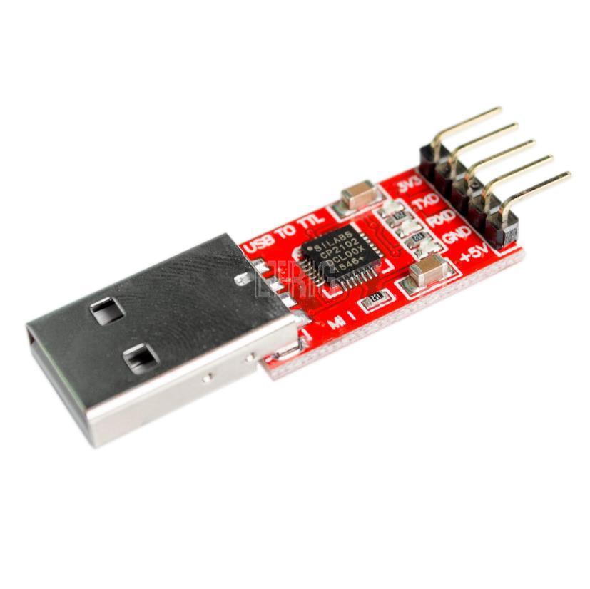 custom 1Pcs CP2102 module USB to TTL serial UART STC download cable PL2303 Super Brush line upgrade for arduino