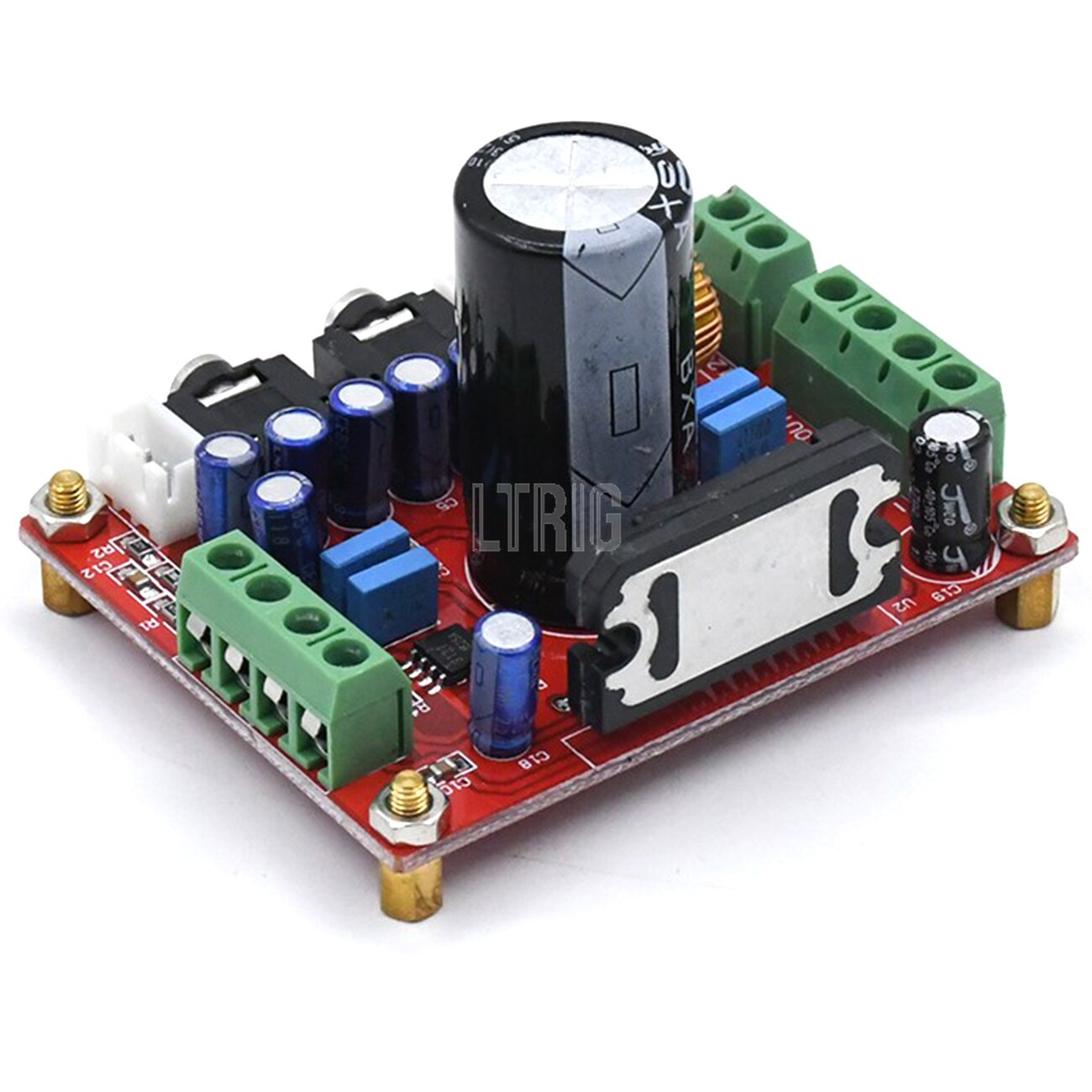 custom 1Pcs Class fever tda7850 power amplifier board 4 channels 4x50w car power amplifier board