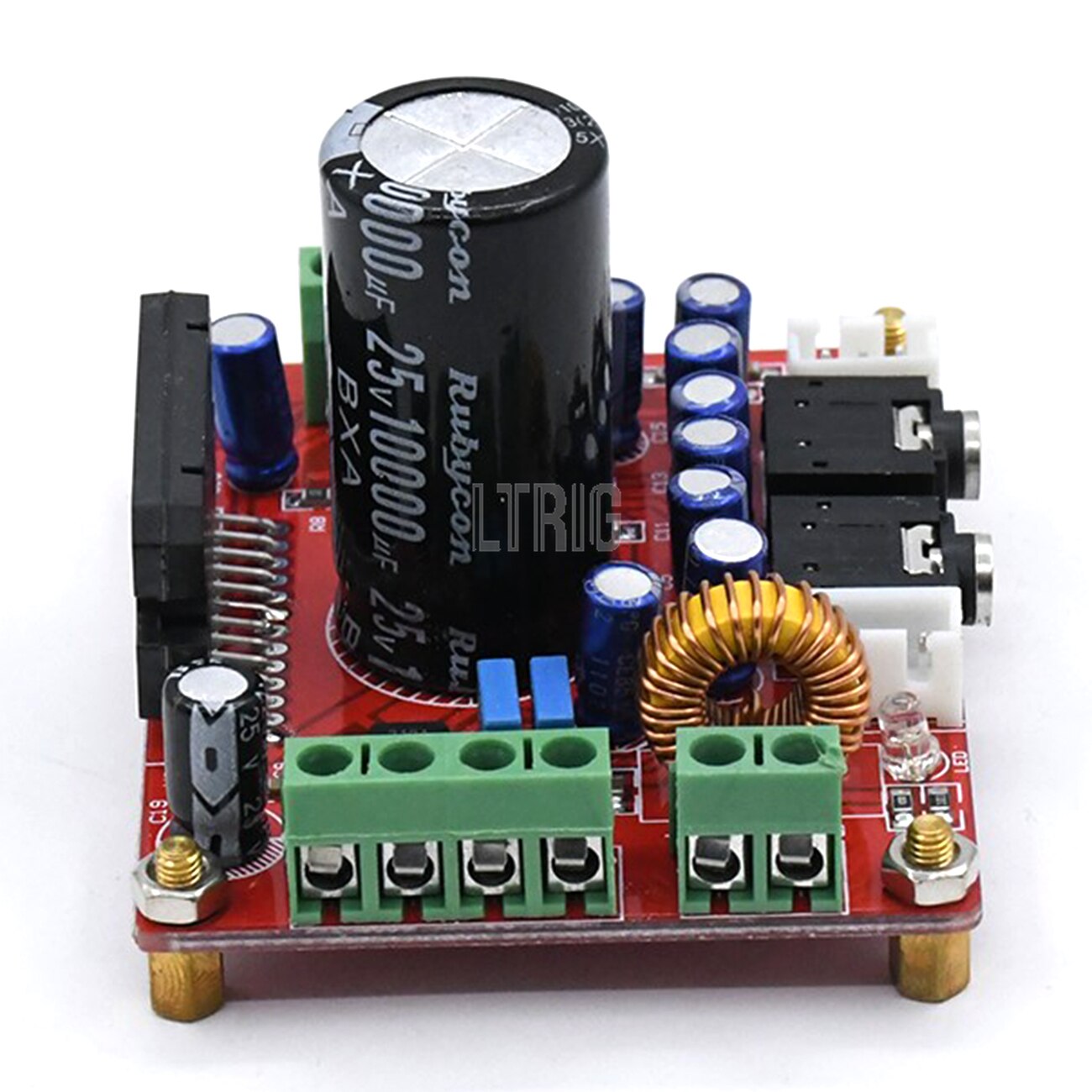 custom 1Pcs Class fever tda7850 power amplifier board 4 channels 4x50w car power amplifier board