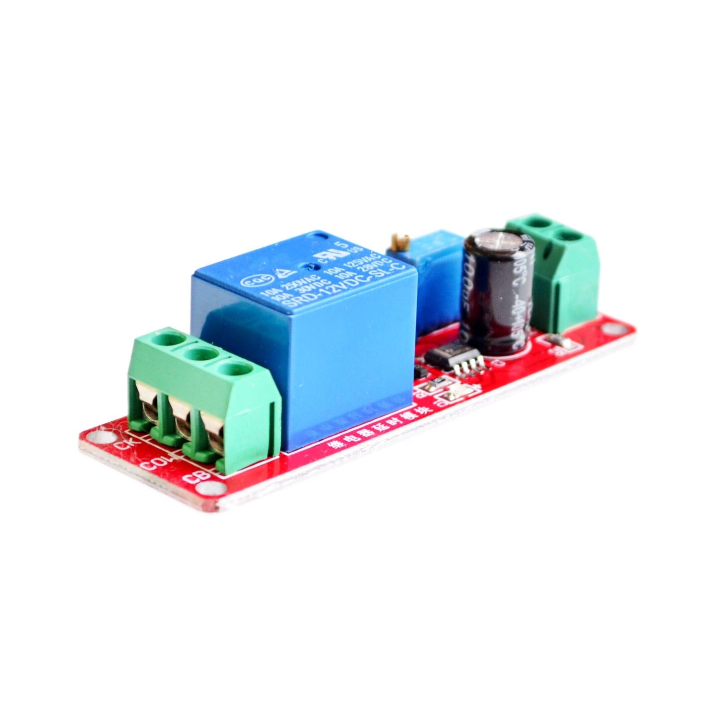 custom 1Pcs DC 12V Delay relay shield NE555 Timer Switch Adjustable Module 0~10S