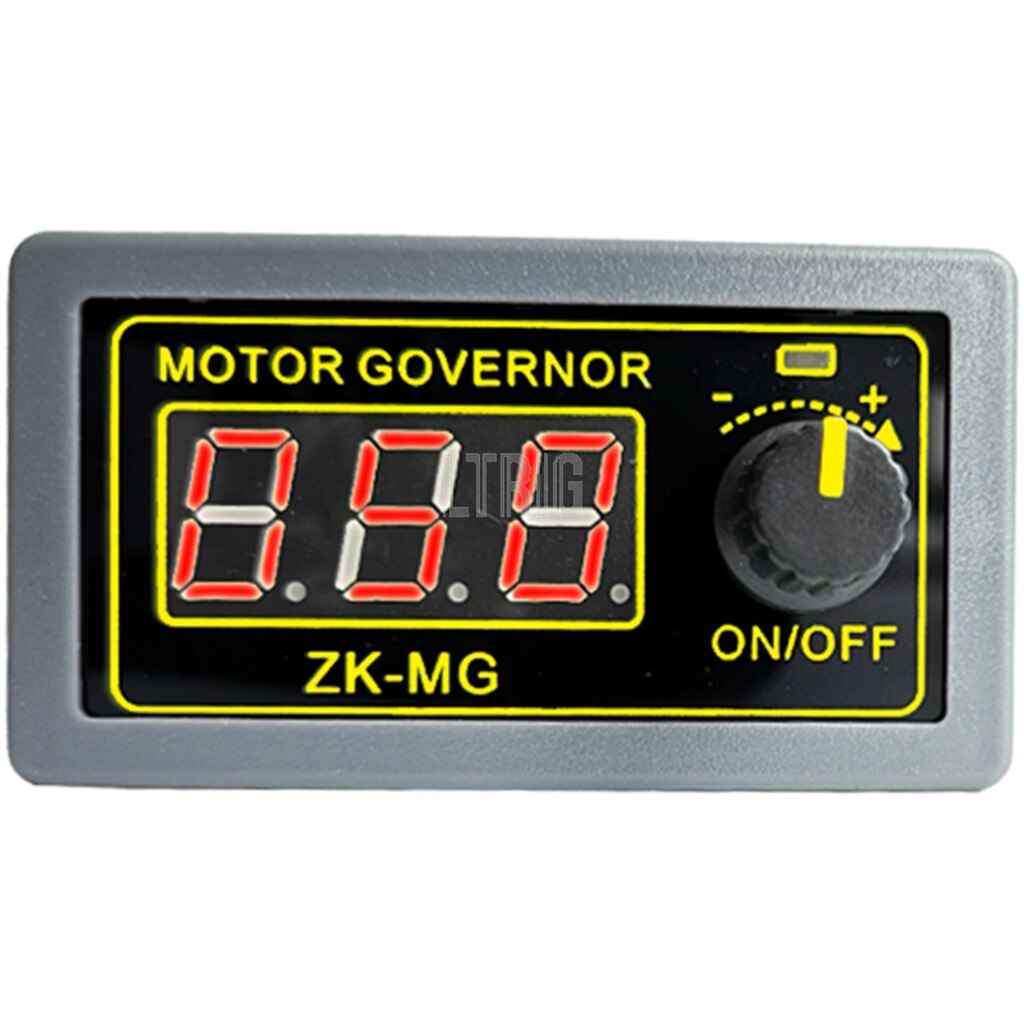 custom 1Pcs DC 5-30V 12v 24v 5A DC Motor Controller PWM Adjustable Speed Digital display encoder