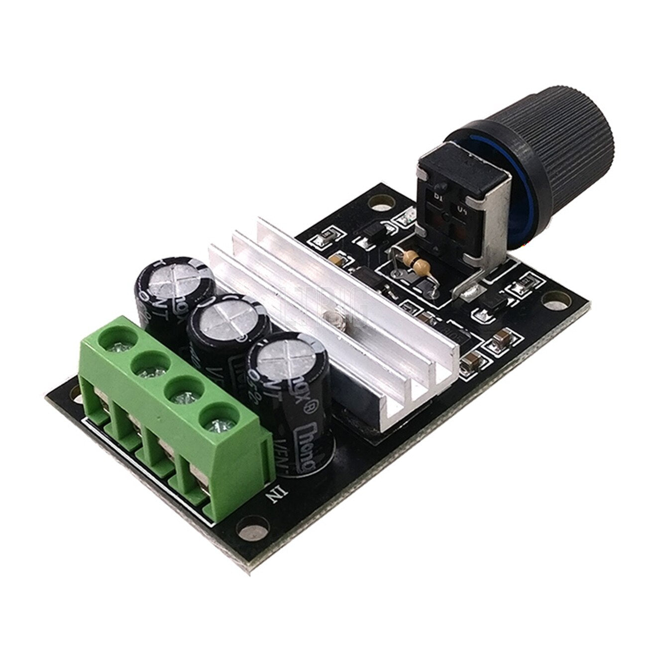 custom 1Pcs DC 6V 12V 24V 28V DC 3A 80W PWM motor speed controller adjustable speed control regulator potentiometer