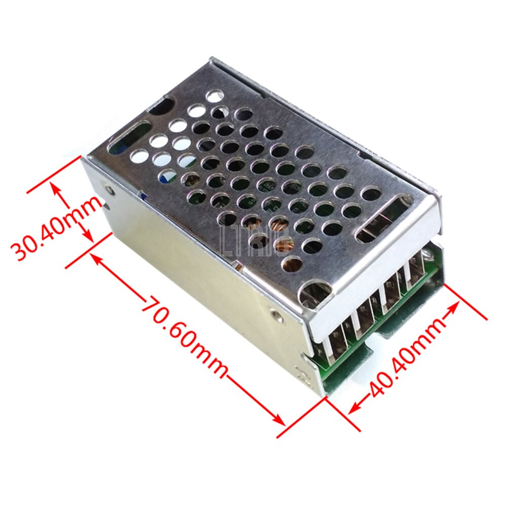 custom 1Pcs DC-DC 12v to 5V USB mobile phone charging 24V step-down power module 4USB port car buck