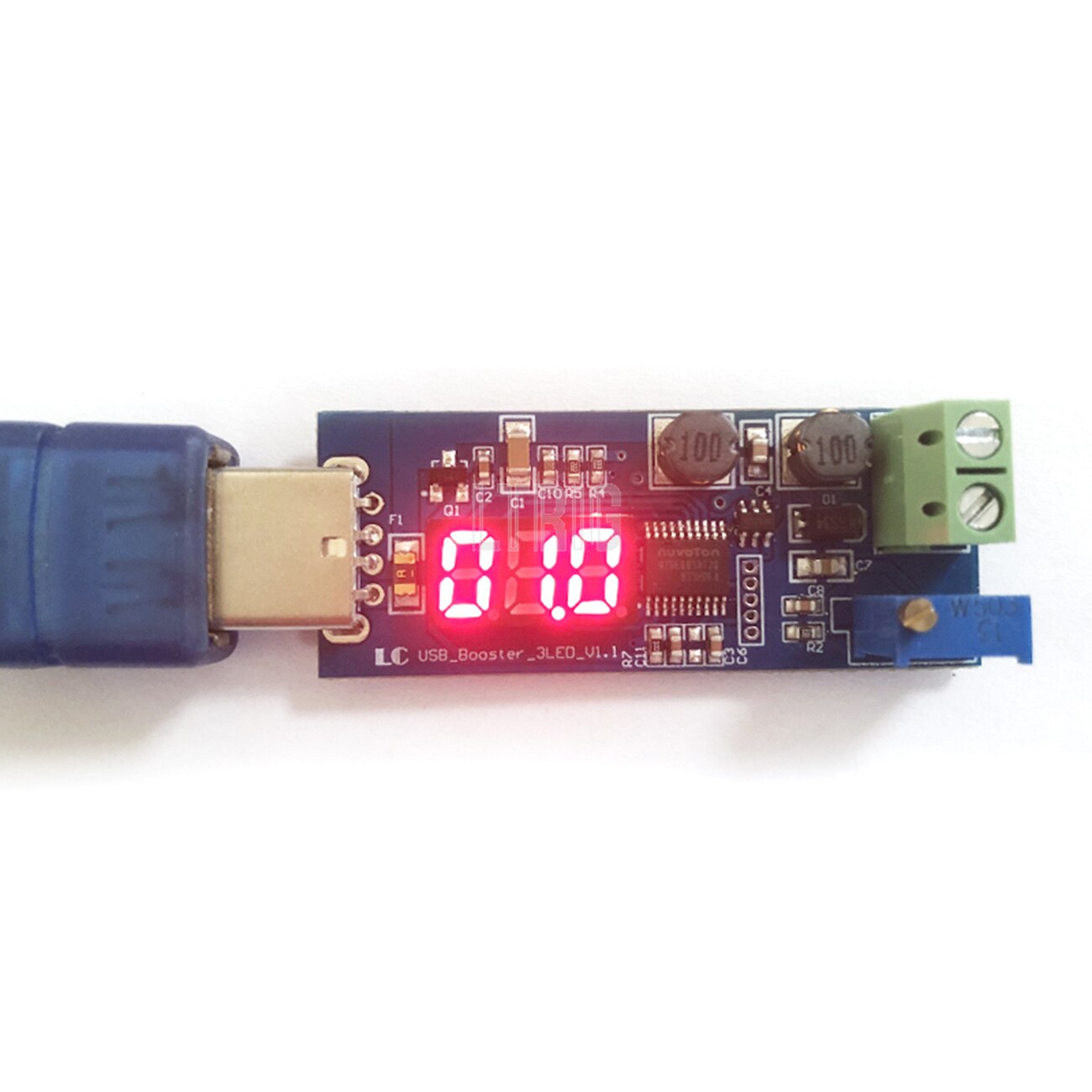 custom 1Pcs DC-DC 5V to 3.5V / 12V USB Step UP / Down power supply module adjustable boost converter  1.2V-24V