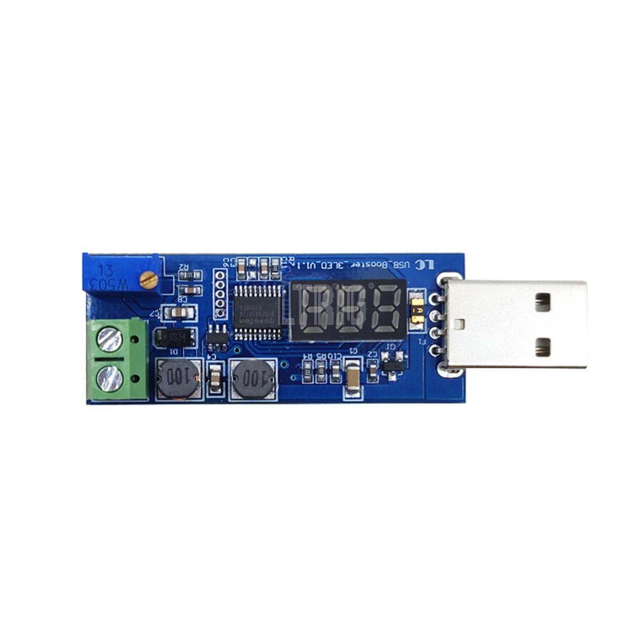 custom 1Pcs DC-DC 5V to 3.5V / 12V USB Step UP / Down power supply module adjustable boost converter  1.2V-24V