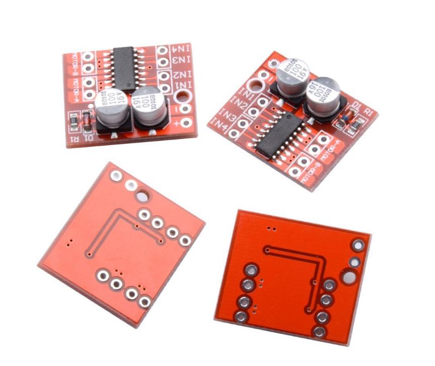 custom 1Pcs DC Motor Drive Module PWM Inverting Double Speed H Bridge Stepper Motor Mini Win L298N