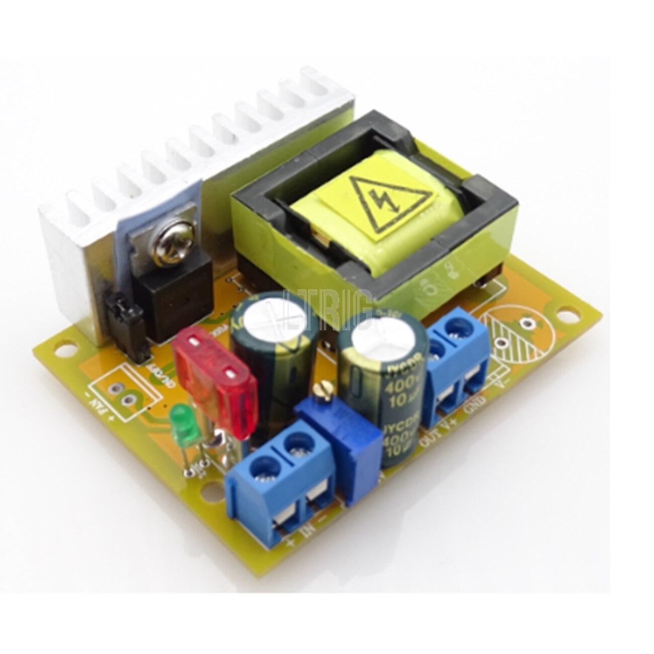 custom 1Pcs DC high voltage capacitor charging ZVS boost module guns 45-390V 780V Adjustable Regulator