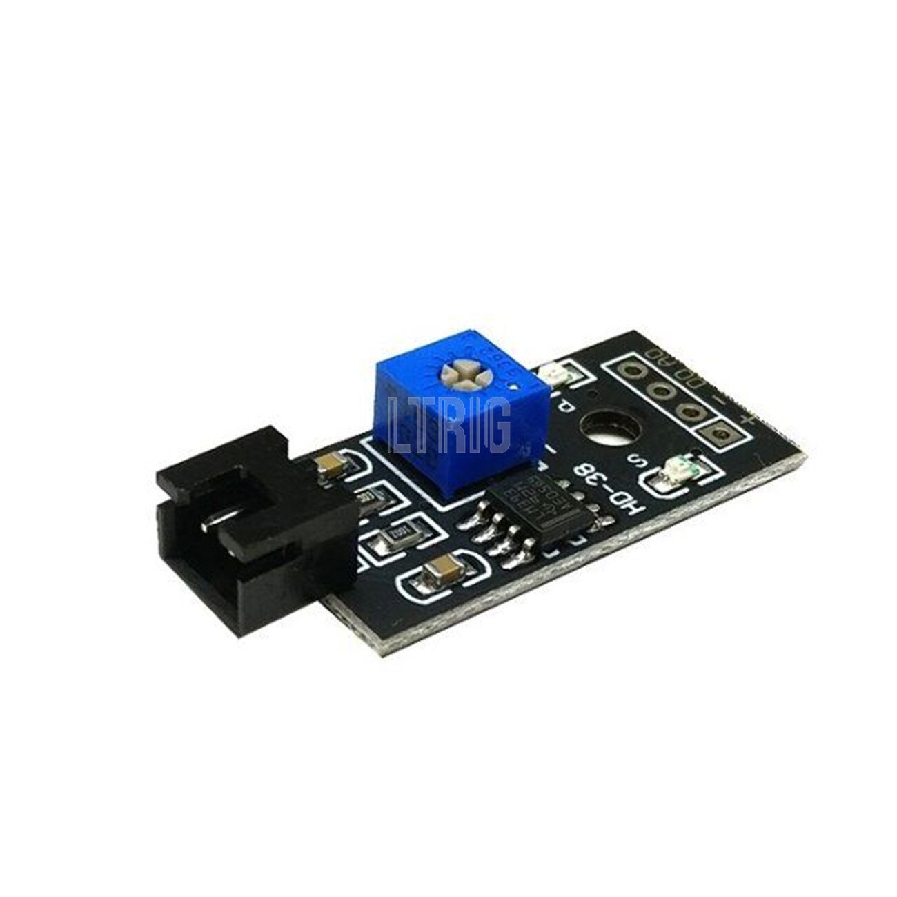 custom 1Pcs DC3.3v-12V Soil Humidity Module Soil Moisture Detection Moisture Detection Corrosion Resistance Probe Sensor