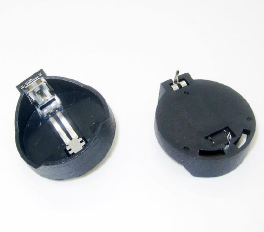 custom 1Pcs DIP CR2032 2032 Battery Button Cell Coin Holder Socket Case Black,ICs