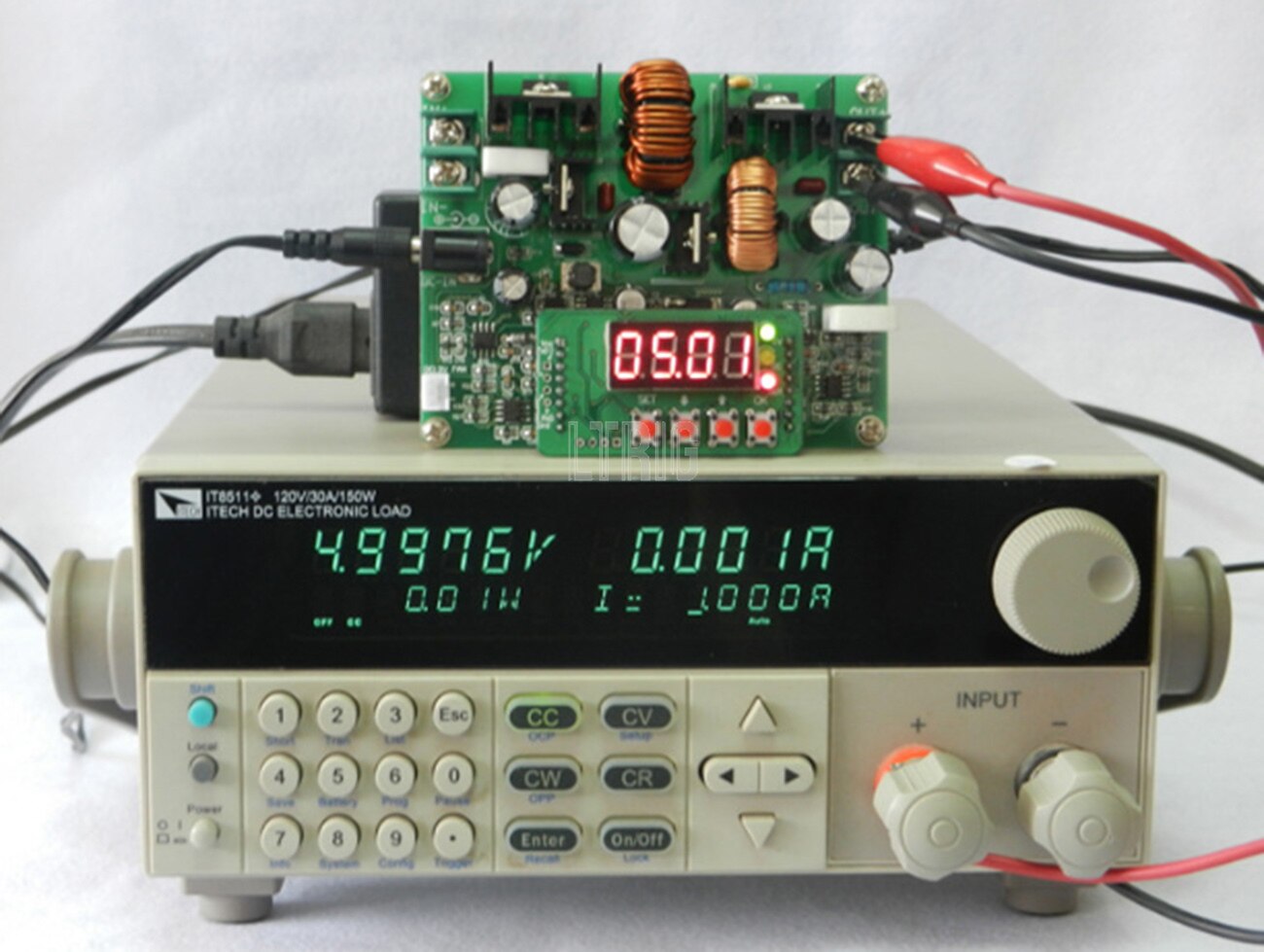 custom 1Pcs DPS3806 D3806 CNC regulated DC adjustable step constant current power supply and voltage and current module