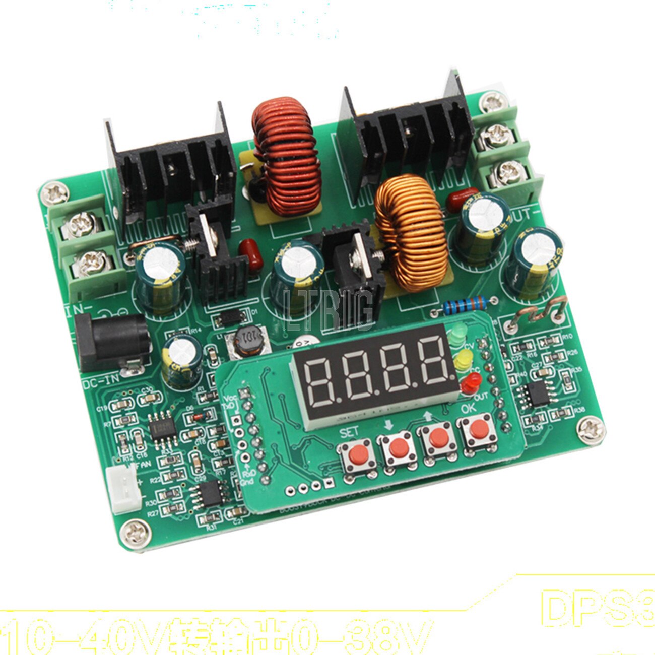 custom 1Pcs DPS3806 D3806 CNC regulated DC adjustable step constant current power supply and voltage and current module