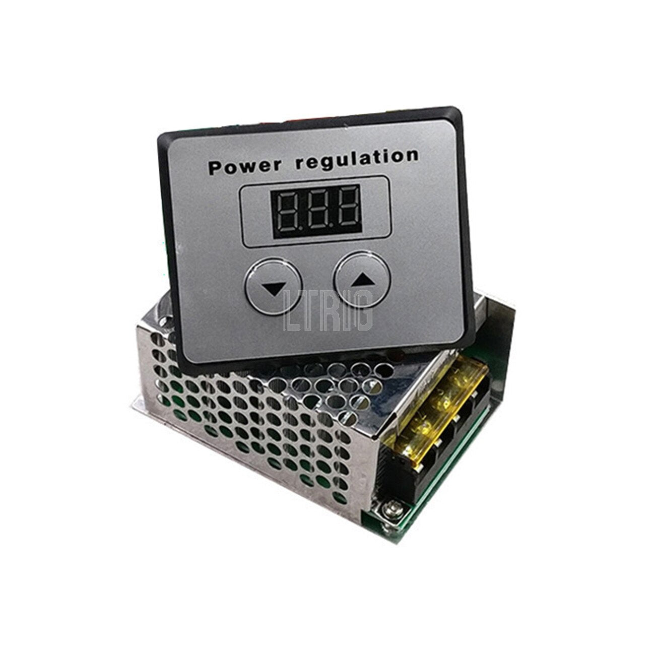 custom 1Pcs Enhanced Regulator Stabilized Silicon Control 4000W 220V AC SCR Motor Strength Regulator Speed Controller
