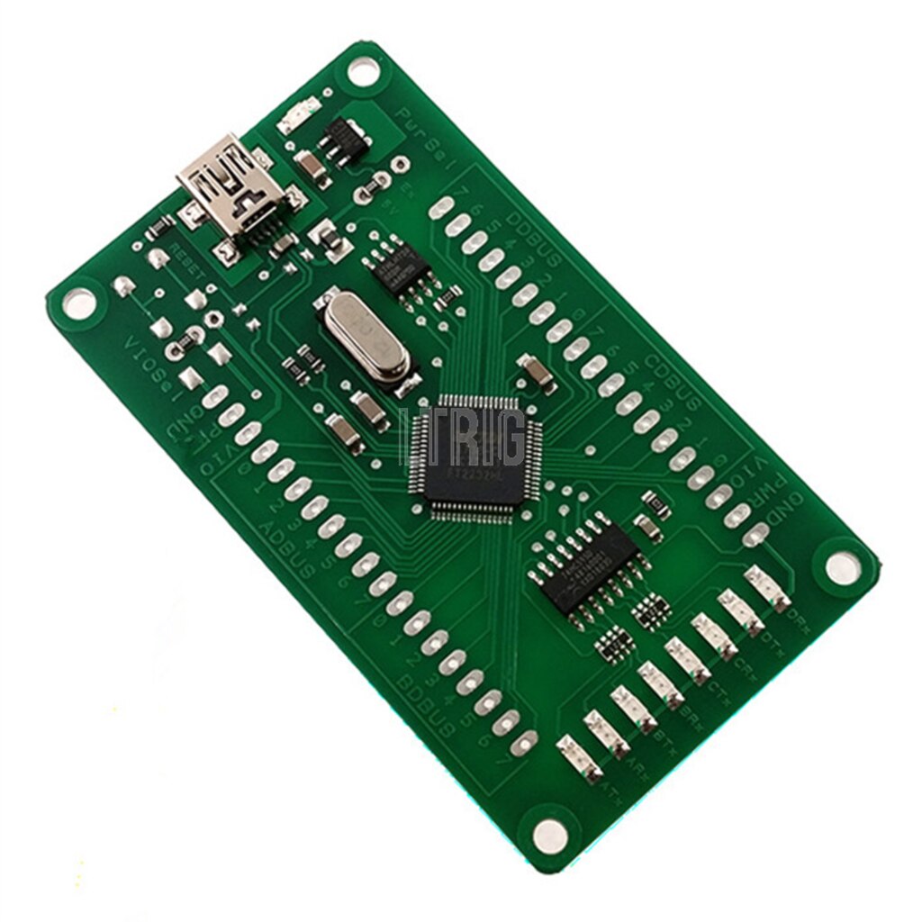 custom 1Pcs FT2232hl development board learning board ft2232h mini ft4232h um232h development board