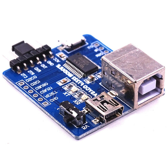 custom 1Pcs FT232 module three-in-one FT232RL USB transfer serial port module USB/MINI/micro interface