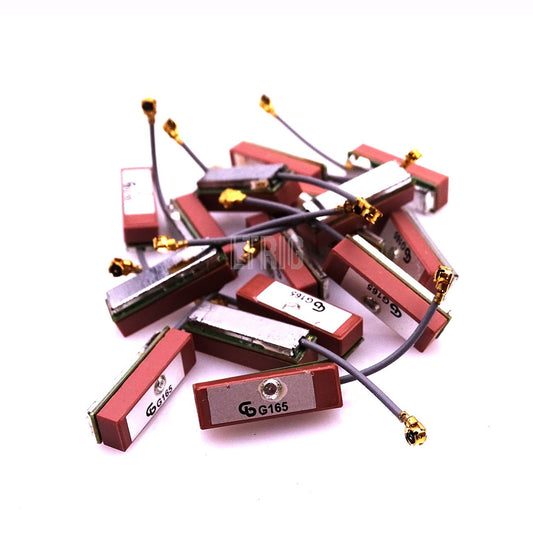 custom 1Pcs GPS dual mode active ceramic antenna IPEX interface high gain