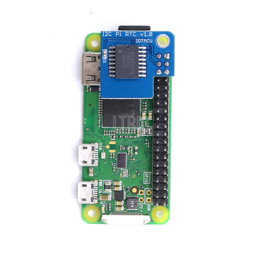 custom 1Pcs I2C PI RTC ds3231 real time clock 3.3v for raspberry pie ...