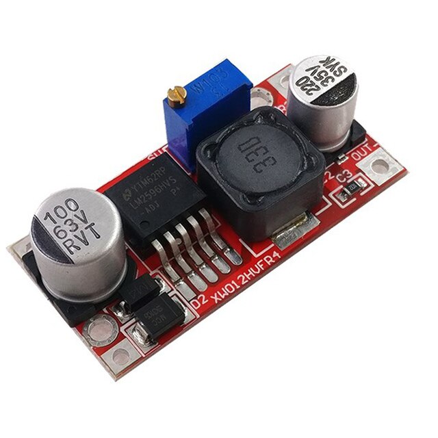 custom 1Pcs LM2596 module power supply module DC-DC BUCK 3A regulator buck module adjustable ultra LM2596S