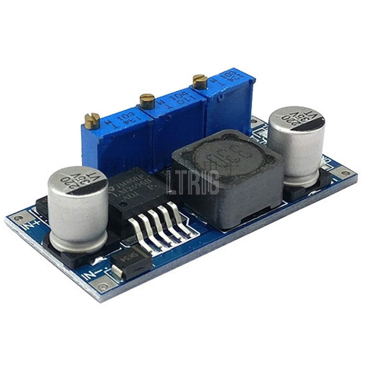 custom 1Pcs LM2596 module power supply module DC-DC BUCK 3A regulator buck module adjustable ultra LM2596S