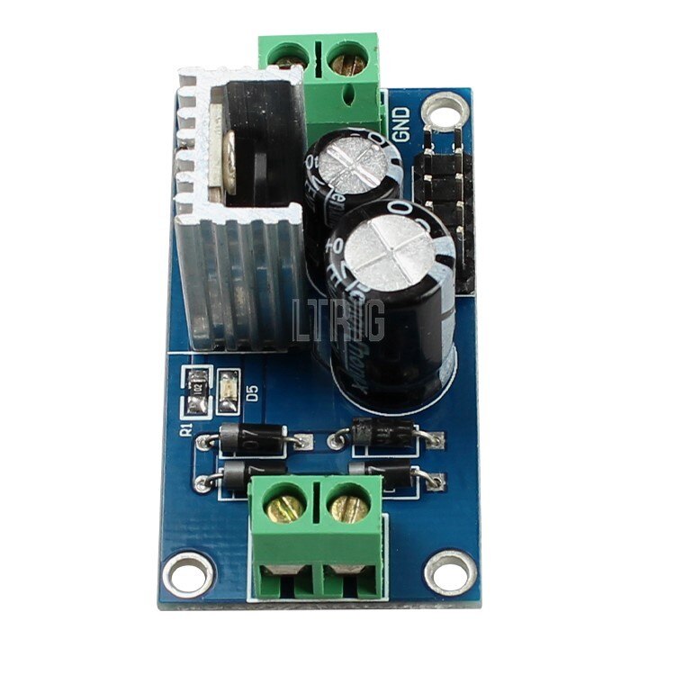 custom 1Pcs LM7812 Three Terminal Regulator Module 12 V Power Module