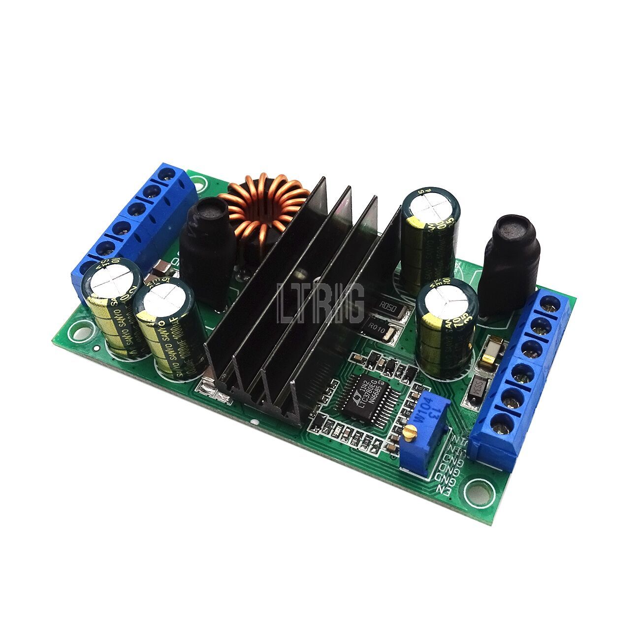 custom 1Pcs LTC3780 DC-DC 5-32V to 1V-30V 10A 14A Automatic Step Up Down Regulator Charging Module