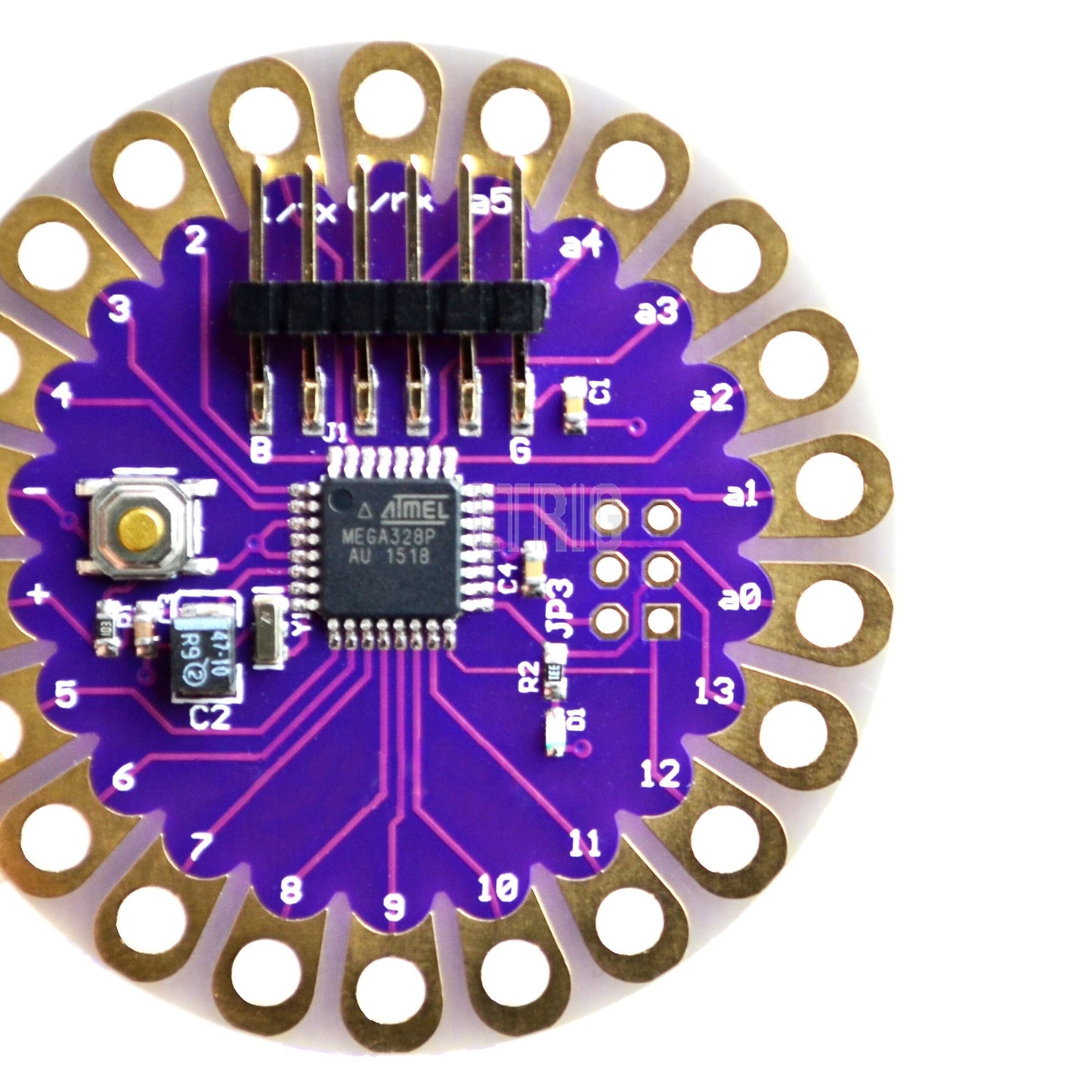 custom 1Pcs LilyPad 328 Main Board ATmega328P ATmega328 16M For Arduino