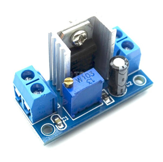 custom 1Pcs Lm317 DC-DC converter circuit board module, linear regulator lm317, adjustable voltage regulator, power supply