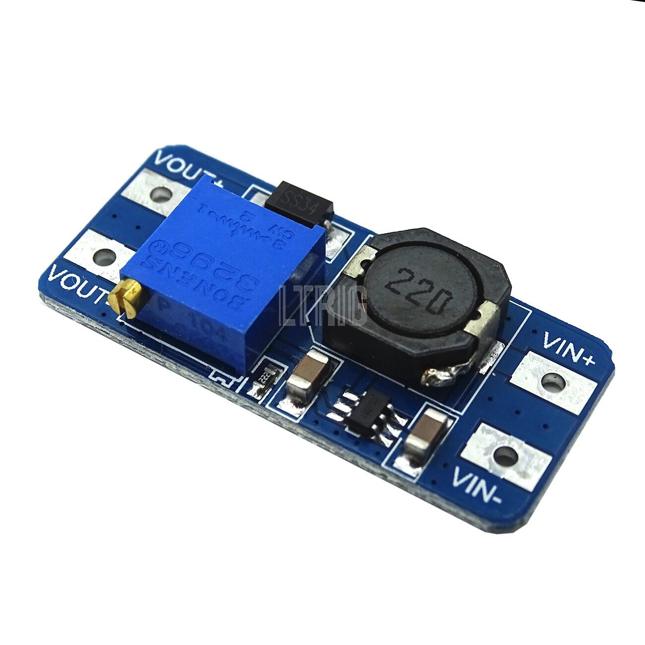 custom 1Pcs MT3608 DC-DC Step Up Power Apply Module Booster Power Module MAX output 28V 2A