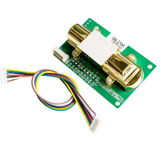 custom 1Pcs NDIR CO2 SENSOR MH-Z14A infrared carbon dioxide sensor module,serial port, PWM, analog output cable